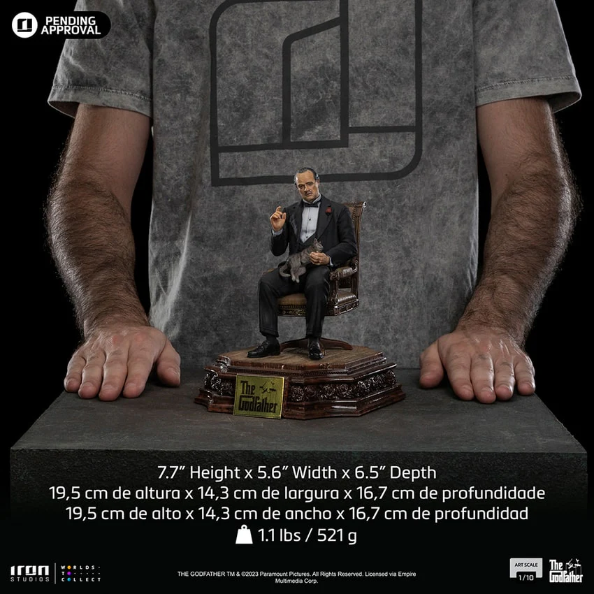 Iron Studios Don Vito Corleone - The Godfather - Art Scale 1/10 by Iron Studios - Image 4