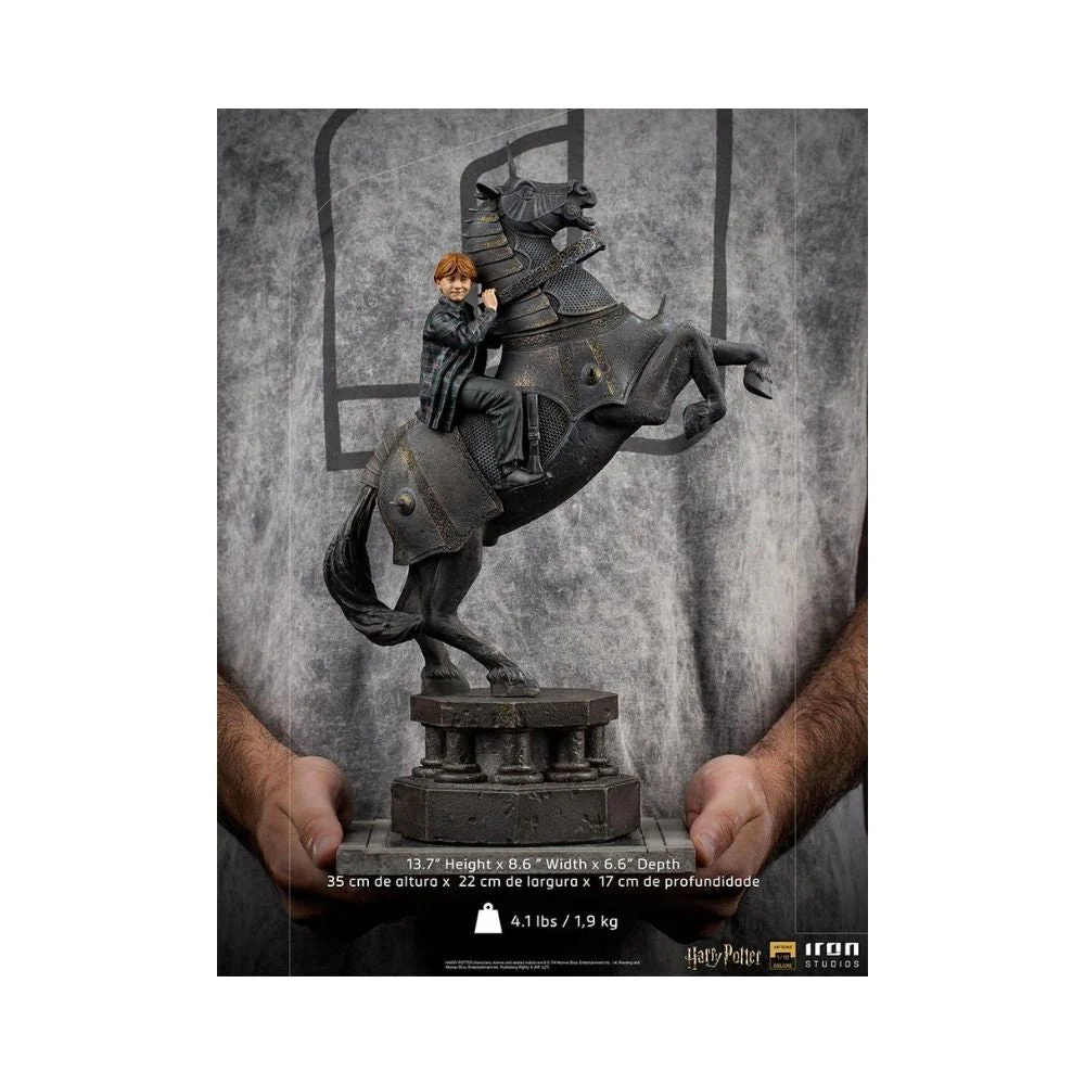 Iron Studios : Harry Potter - Ron Weasley (Chess) - Image 3