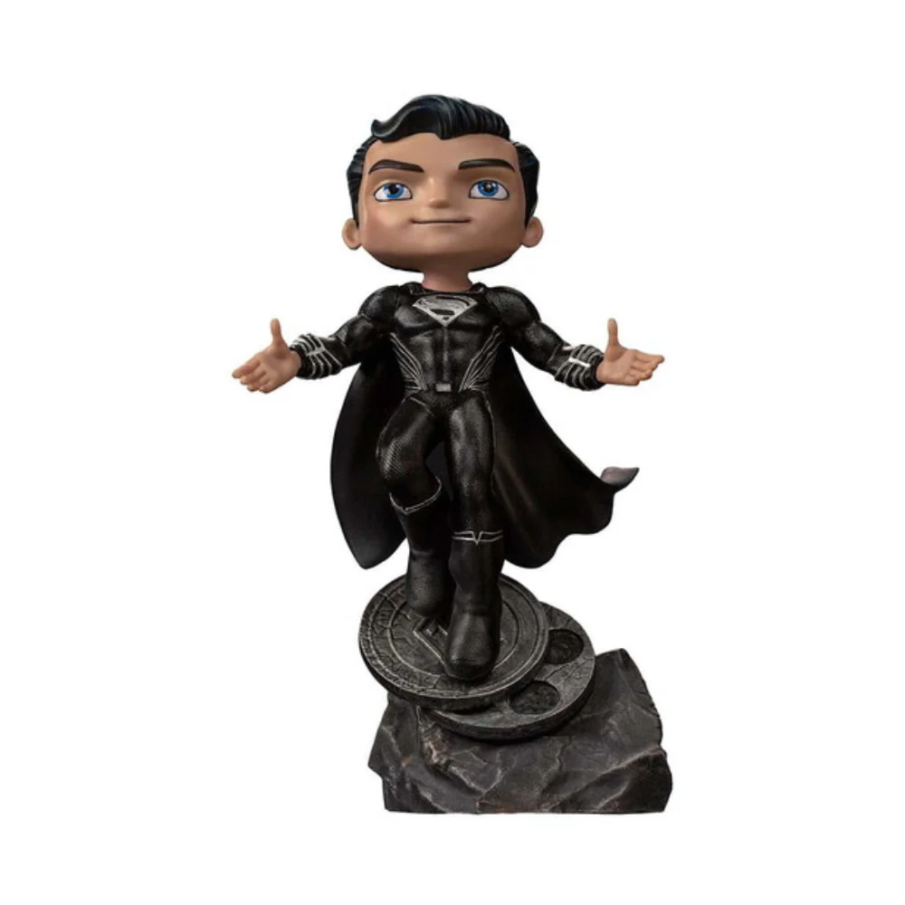 Iron Studios - Justice League - Superman Black Suit MiniCo