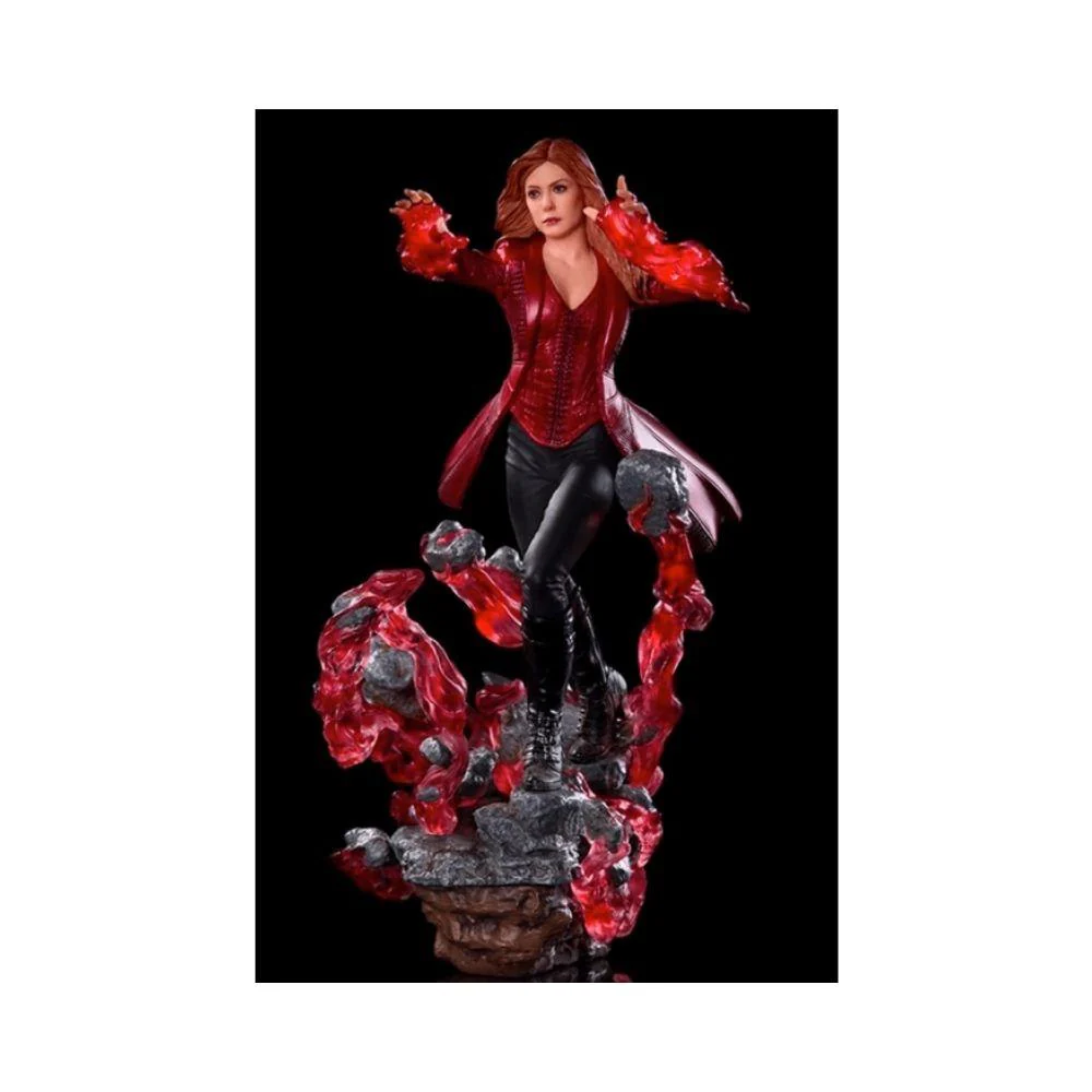 Iron Studios : Marvel - Avengers Scarlet Witch BDS Art 1/10 - Image 2