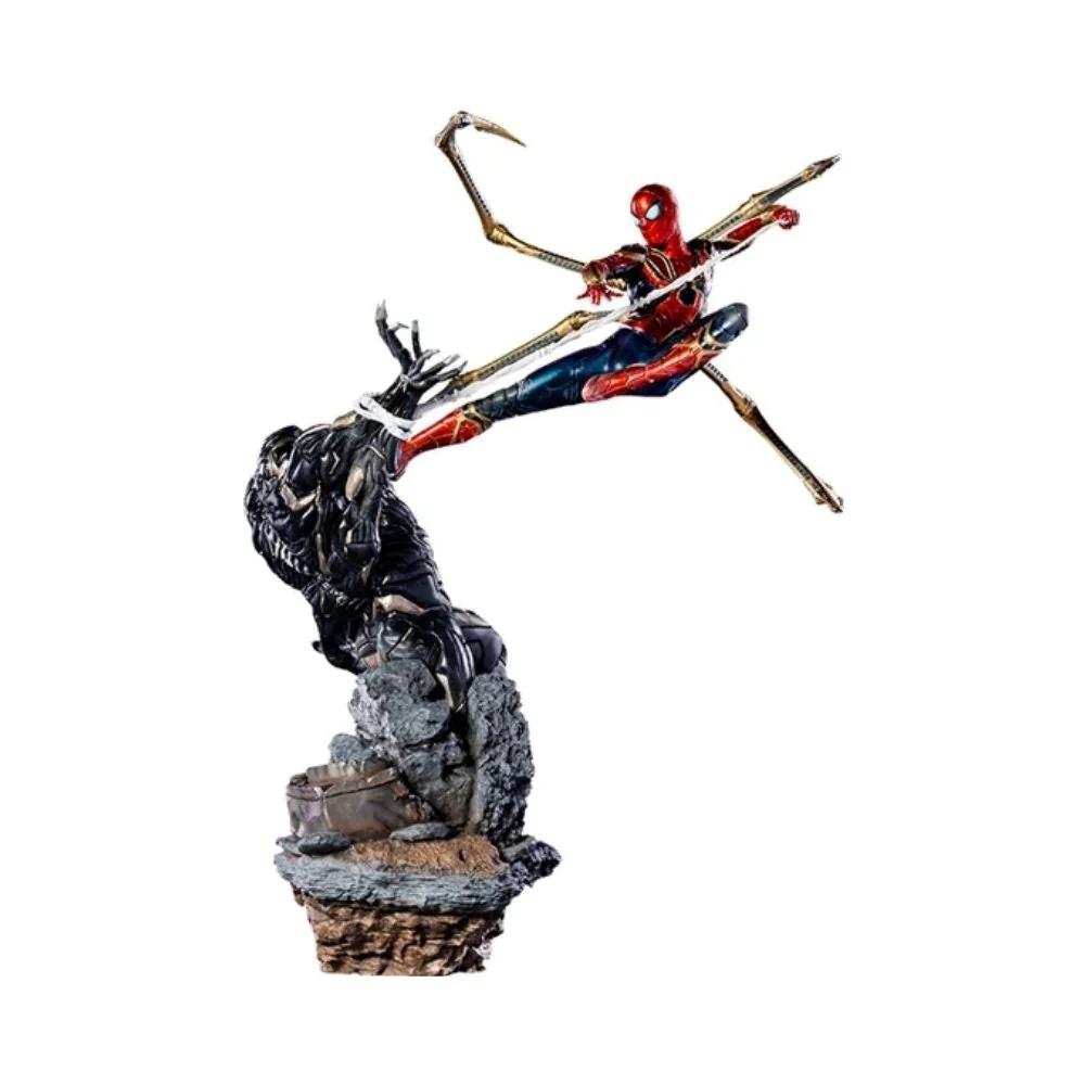 Iron Studios : Marvel - Iron Spider vs Outrider