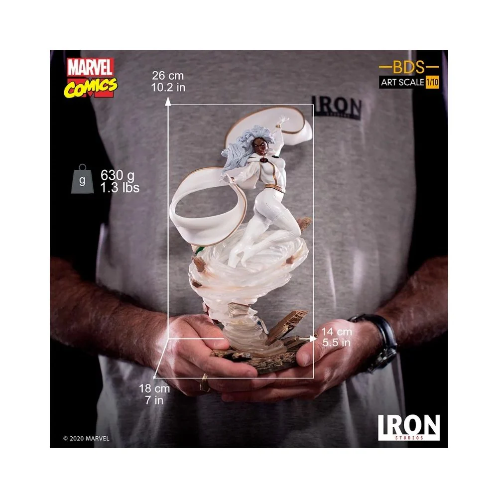 Iron Studios : Marvel - Storm Deluxe Art Scale 1/10 - Image 4