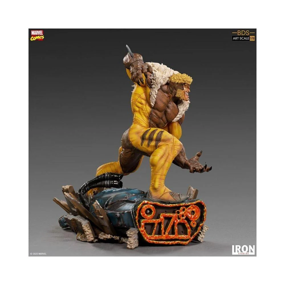 Iron Studios : Marvel - X-Men Sabretooth BDS Art 1/10 Scale - Image 2