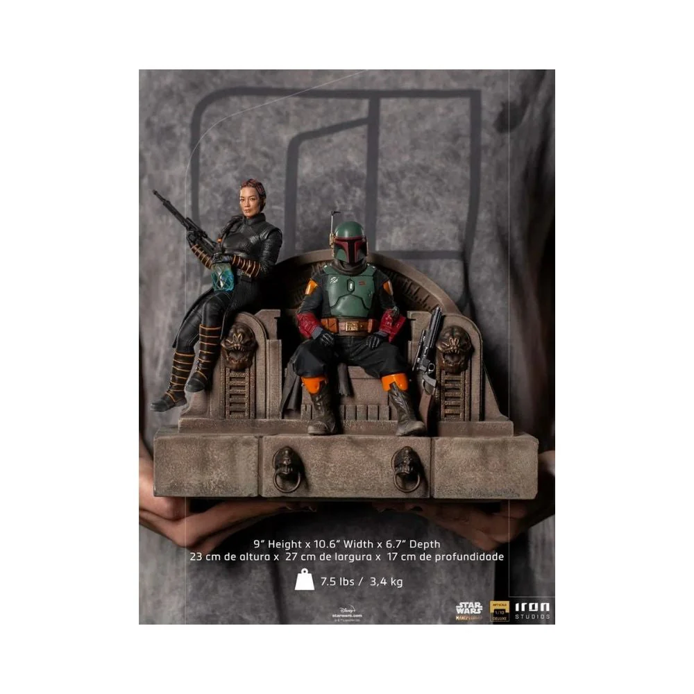 Iron Studios : Star Wars - Boba Fett and Fennec Shand - Image 2