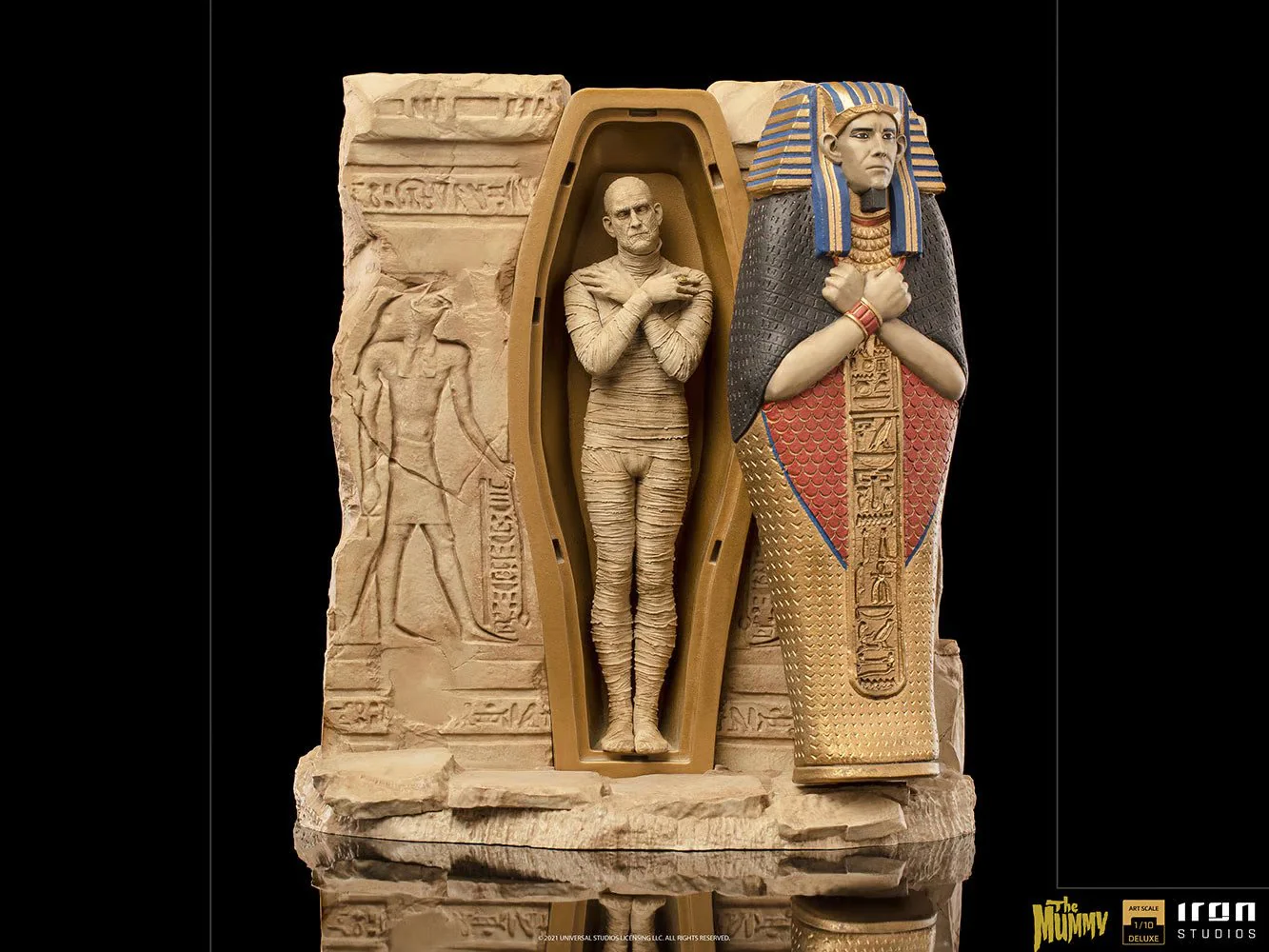The Mummy Universal Monsters Deluxe 1/10 Scale Statue By Iron Studios - Image 4