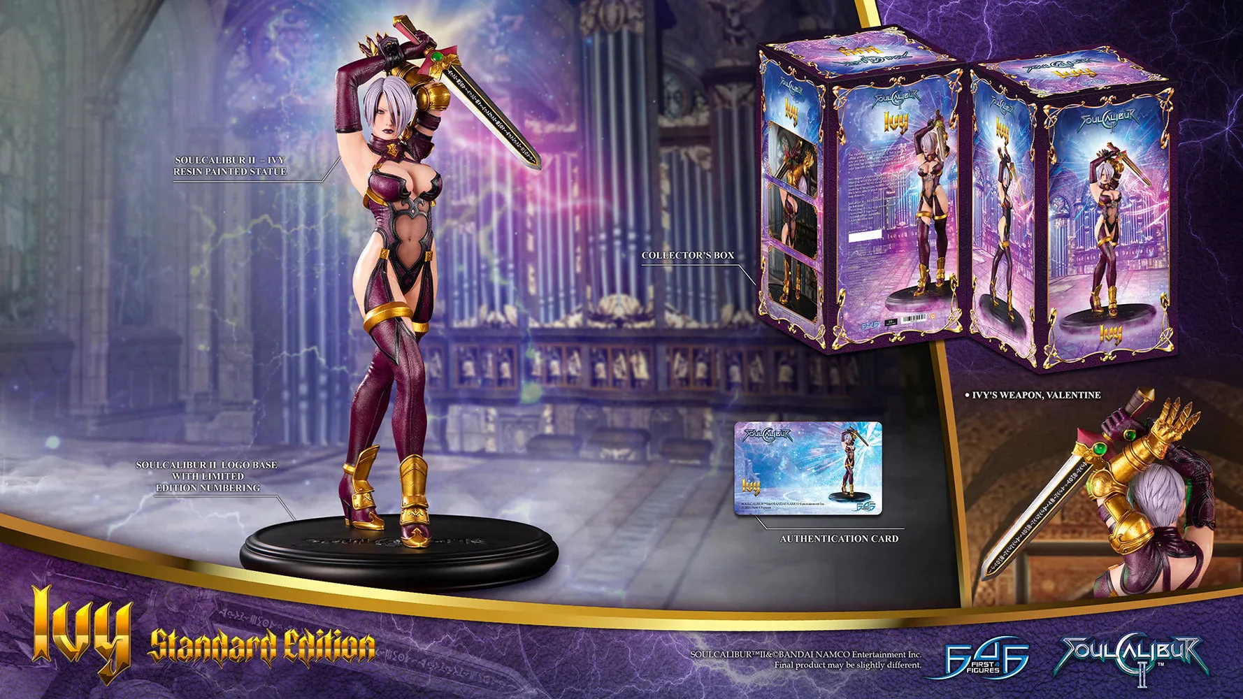 Soul Calibur II - Ivy (Standard) Statue By First 4 Figures - Image 3