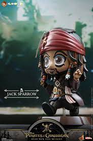 Pirates of the Caribbean Dead Men Tell No Tales Jack Sparrow Cosbaby Bobble-Head by Hot Toys - Image 3