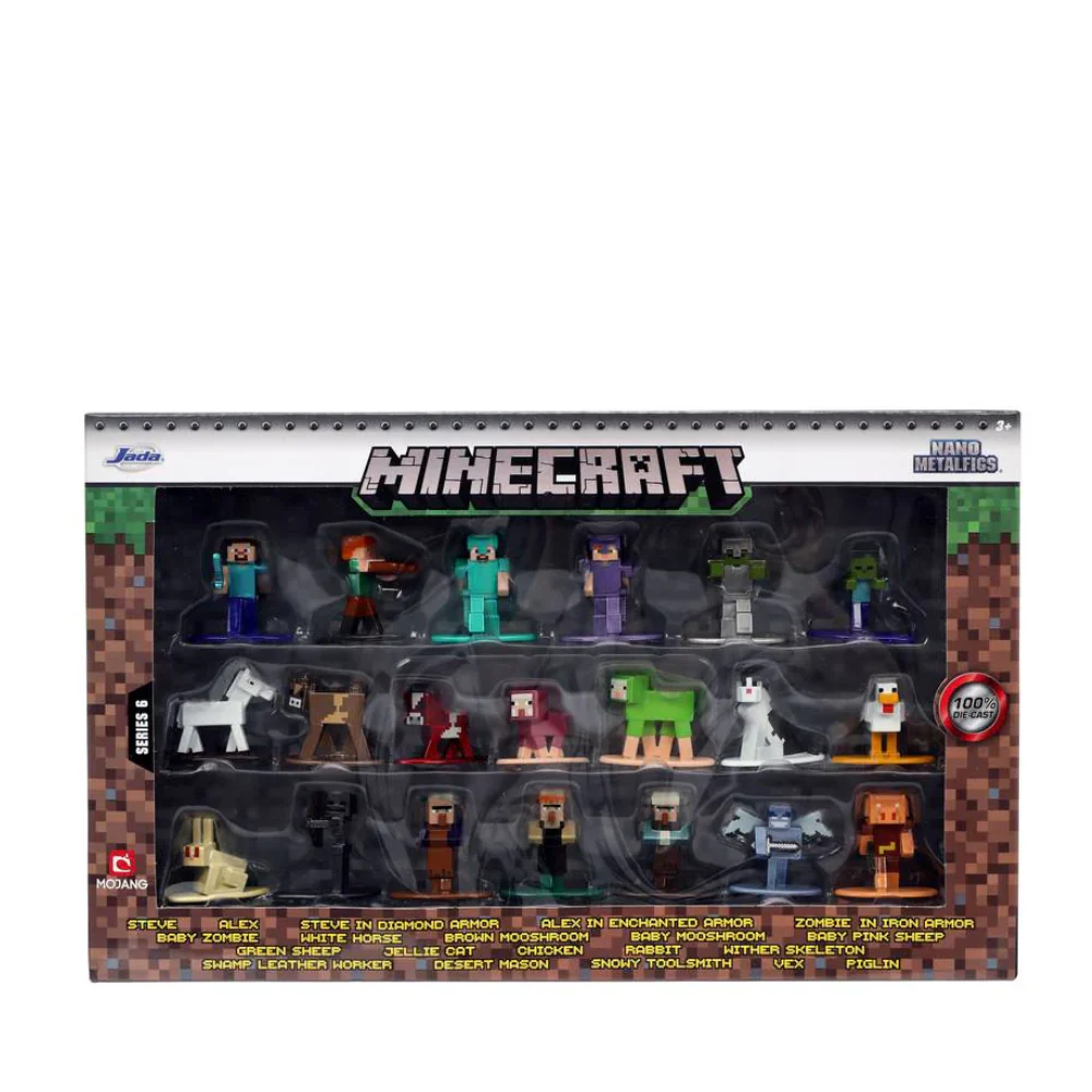Minecraft Wave 6 Nano Metalfigs 20-Pack by Jada