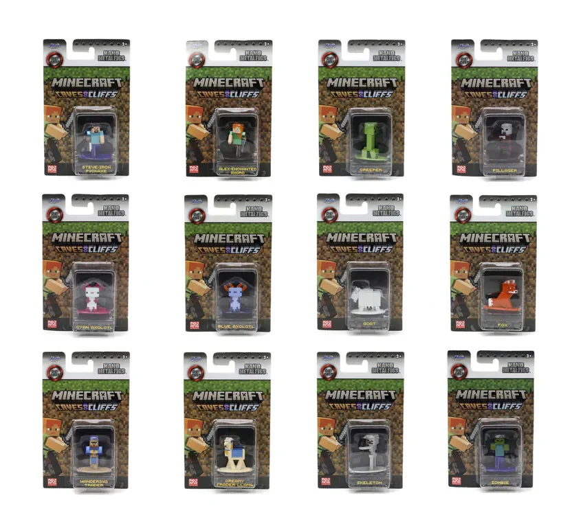 Minecraft Single Pack Nano Figures by Jada - Image 3