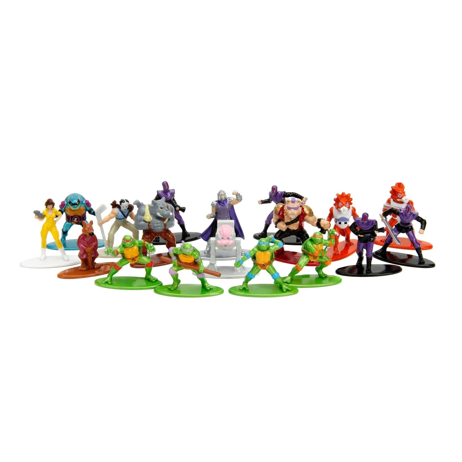 Teenage Mutant Ninja Turtles Multi Pack Die-Cast Nano Figures - Wave 1 - Image 2