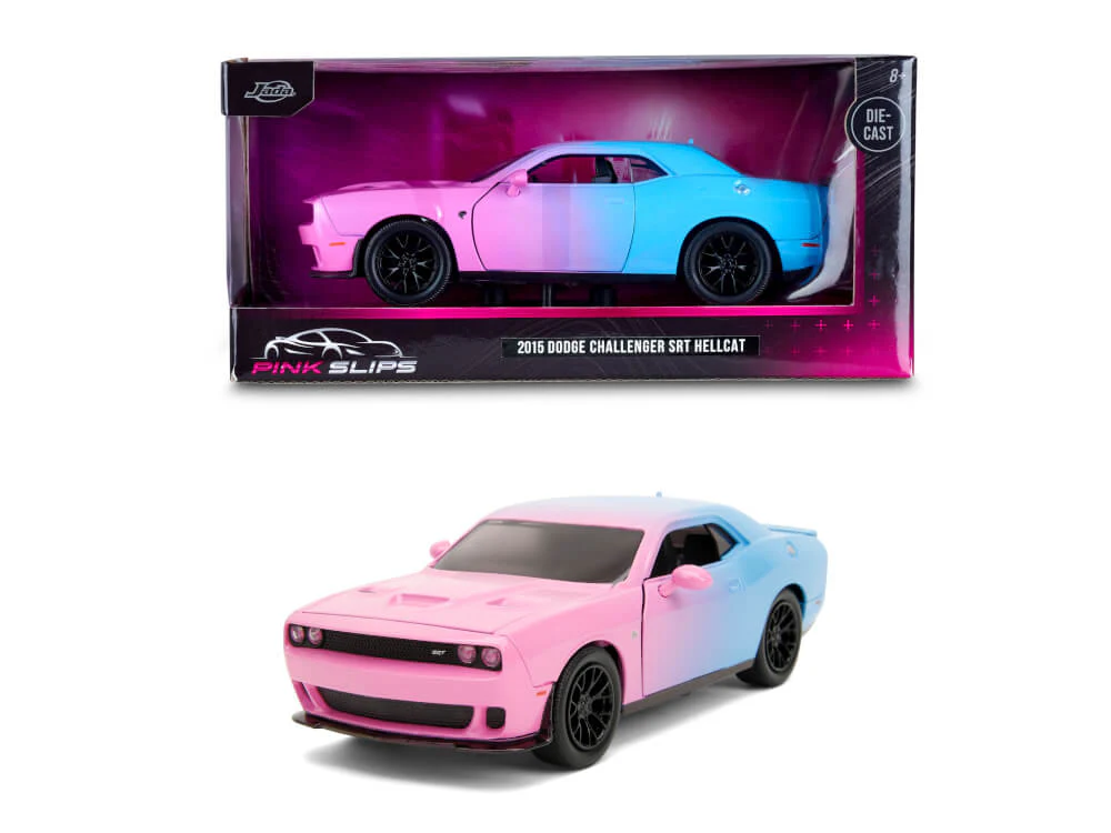 Pink Slips Dodge Challenger SRT Hellcat 2015 1/24 Scale Model - Image 2
