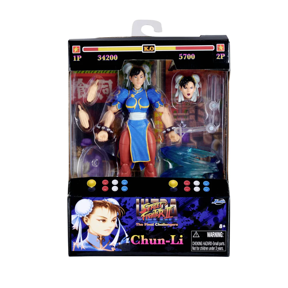 Street Fighter II Chun-Li 6" Action Figure