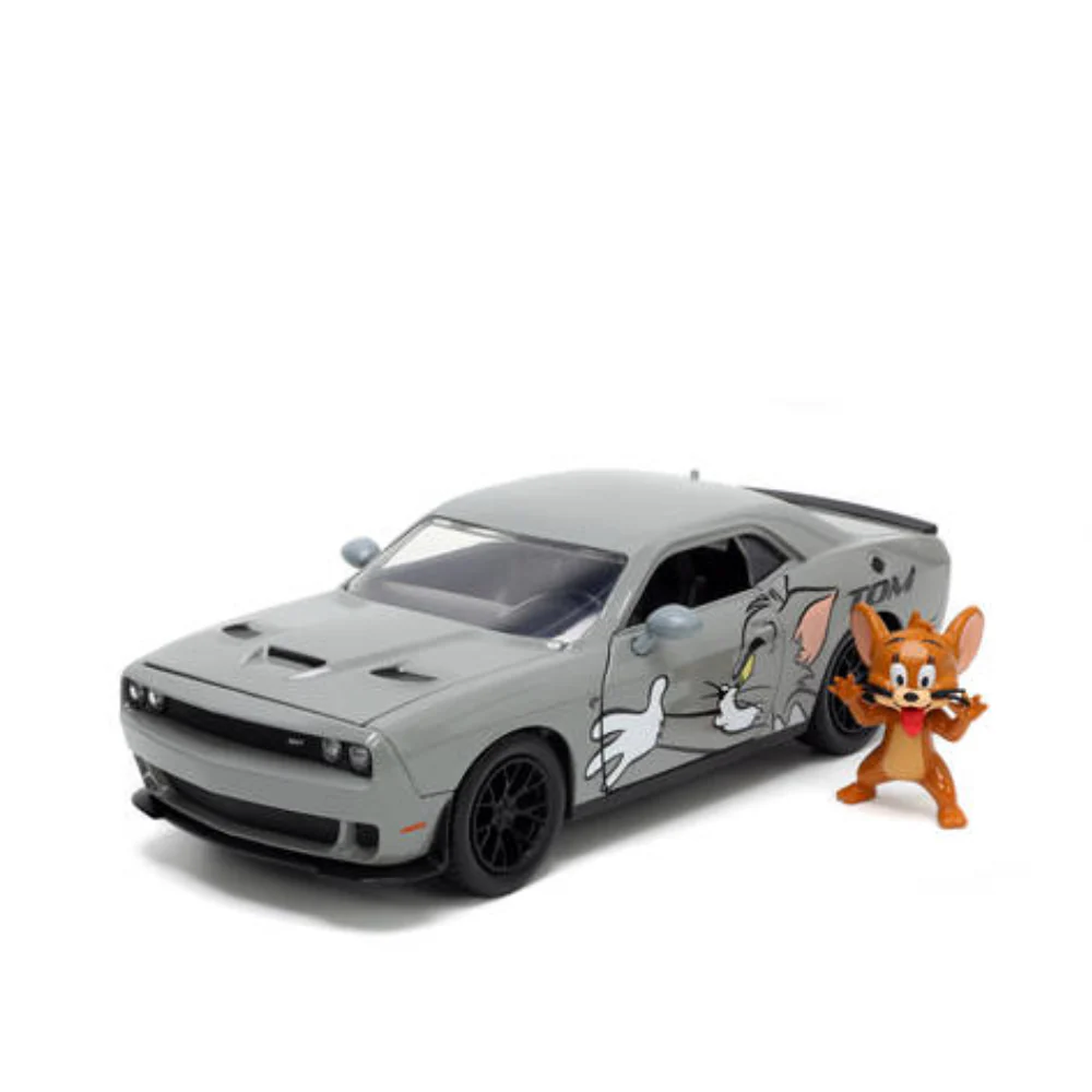 Tom & Jerry 2015 Dodge Challenger HellCat 1/24 Scale Model
