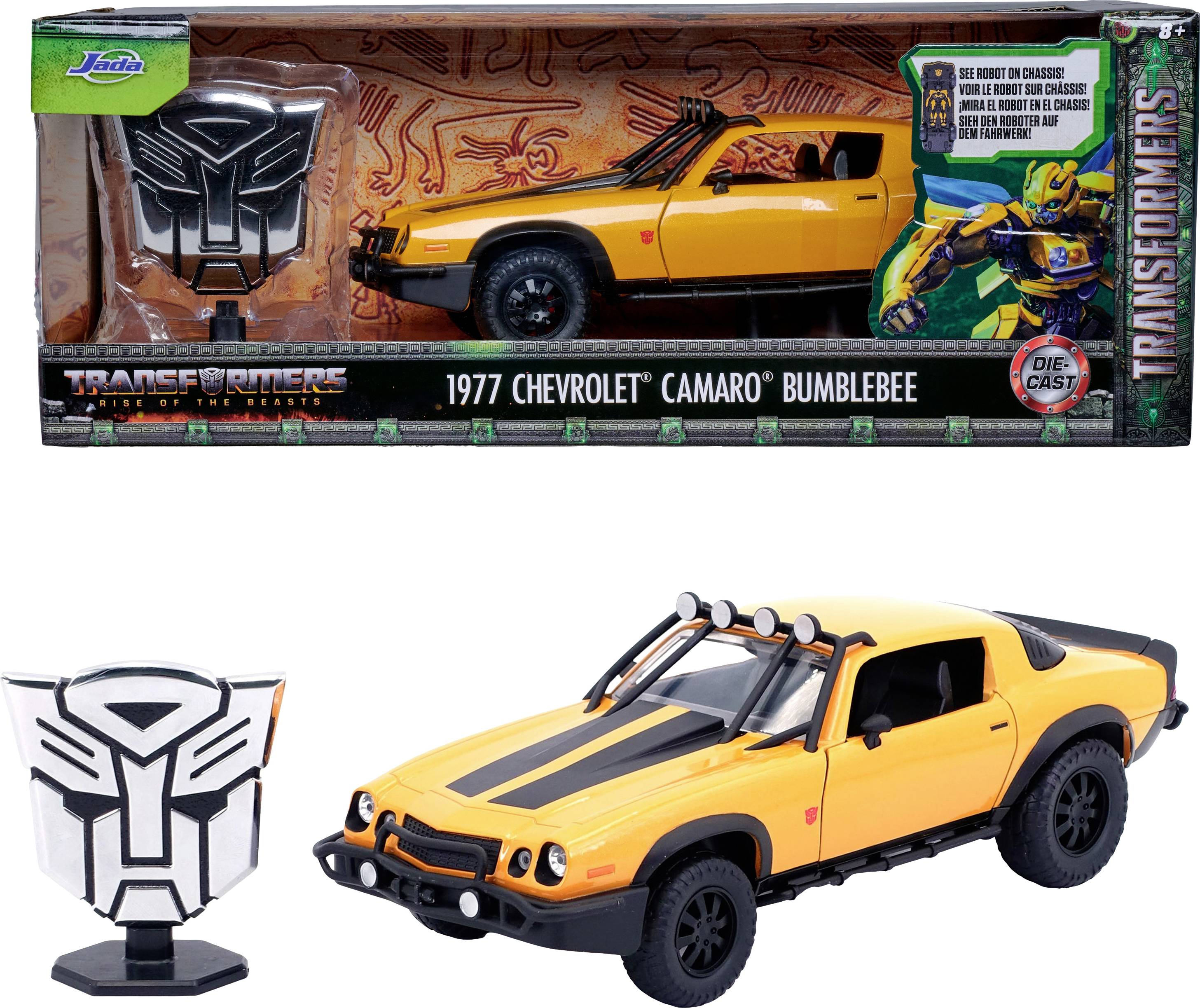 Transformers Bumblebee (T7) 1977 Chevrolet Camaro 1/24 Scale Model - Image 2