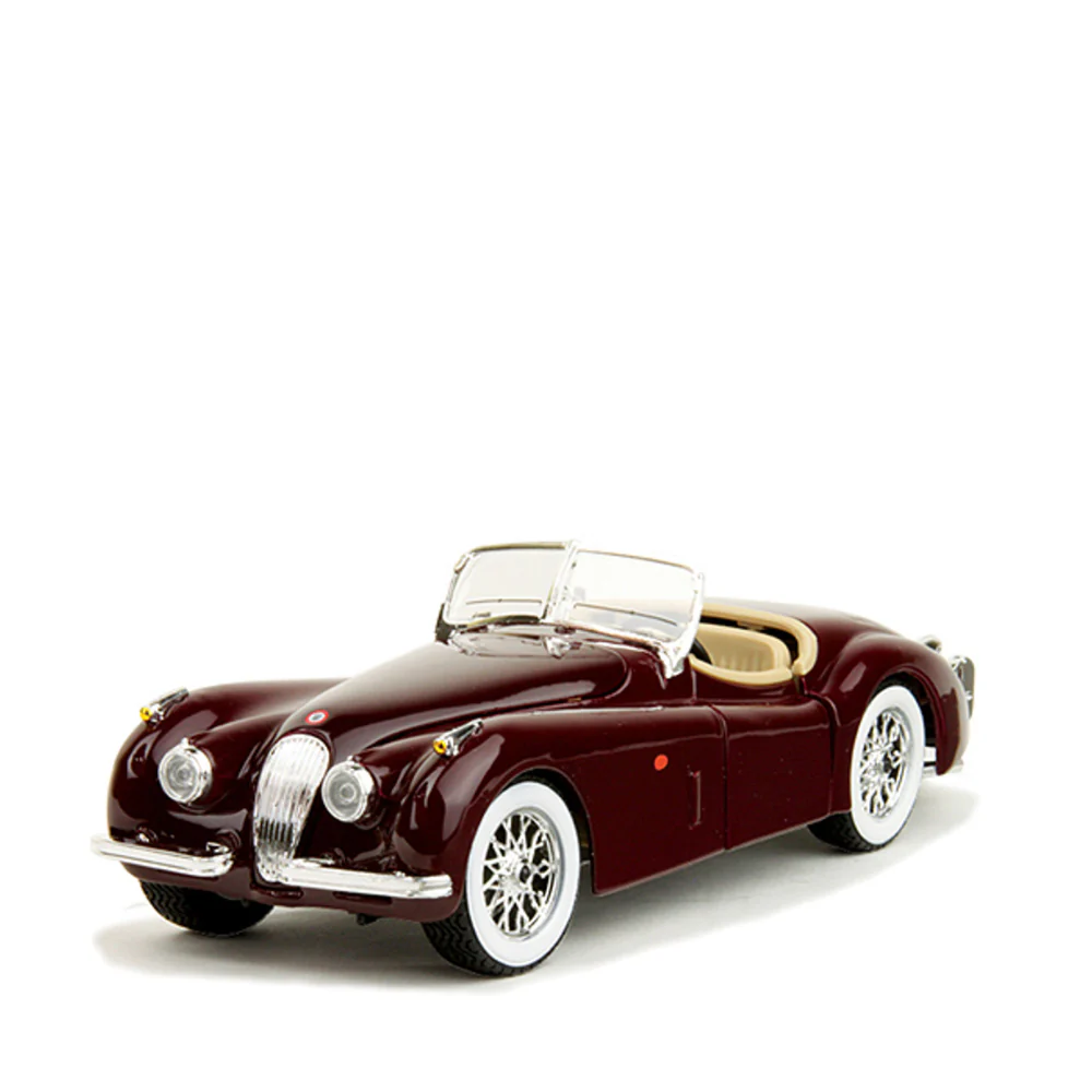 JAGUAR XK 120 ROADSTER (1951) 1:24 Collezione (B) w/o stand Diecast Cars by Bburago