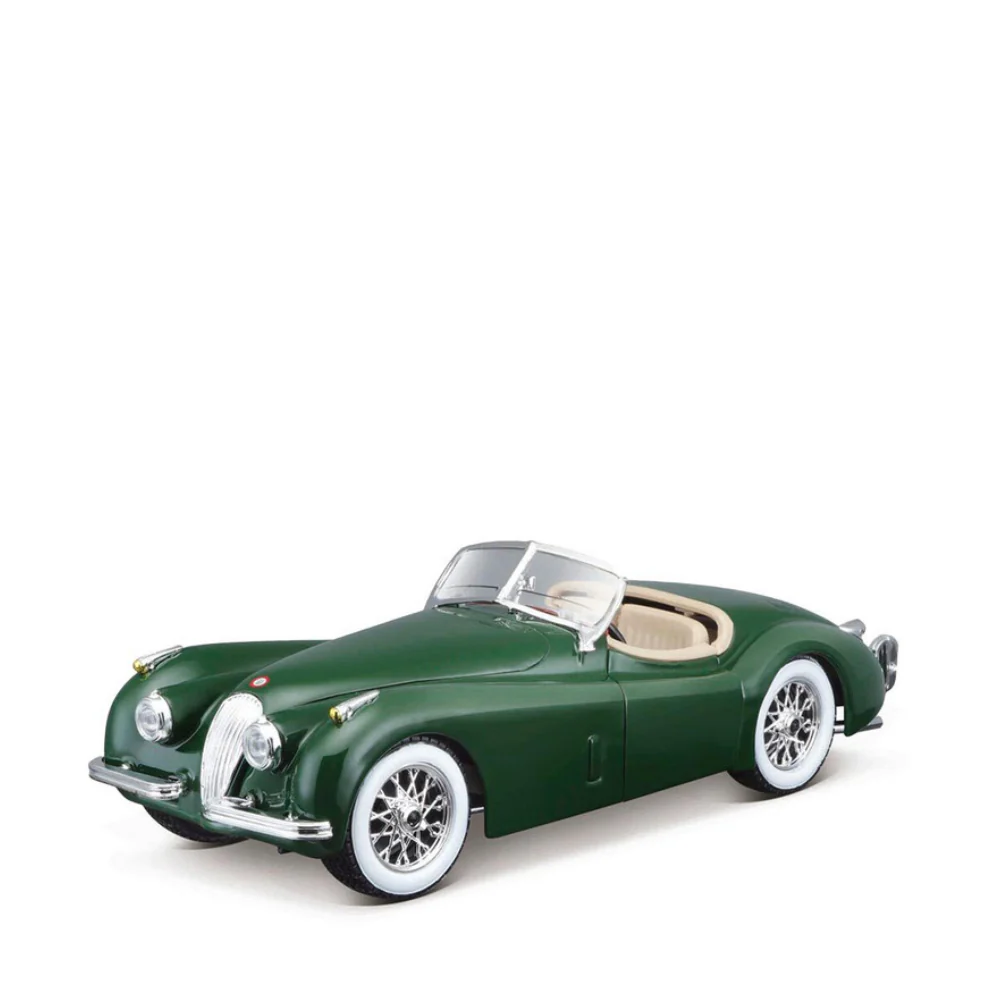 JAGUAR XK 120 ROADSTER (1951) - 1:24 Collezione (B) w/o stand Diecast Cars by Bburago