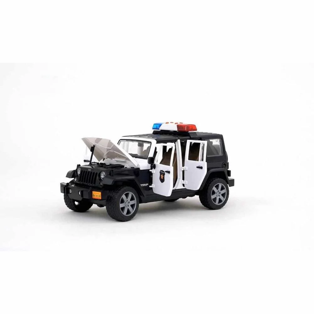 Jeep Wrangler Unlimited Rubicon Police vehicle with policeman - Image 4