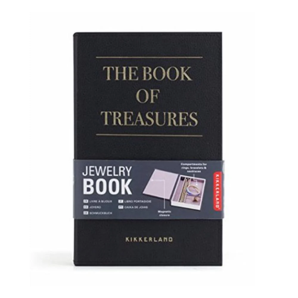 The Book of Treasures Jewelry Book by Kikkerland