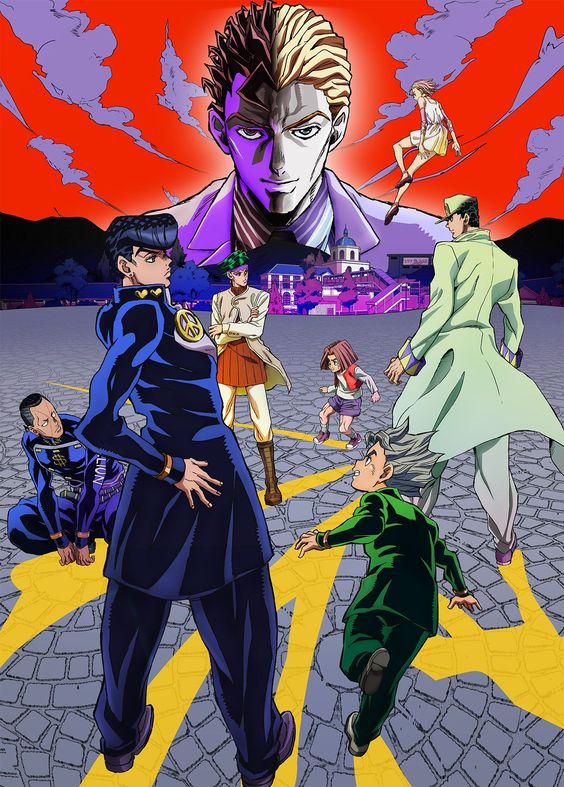 Jojo's Bizarre Adventure Diamond Unbreak 91X61 cm Poster Abysse