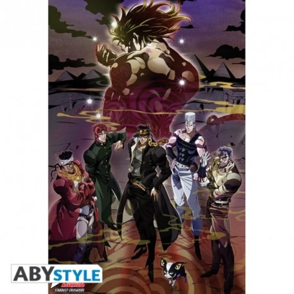 Jojo's Bizarre Adventure Group 91X61 cm Poster by Abysse