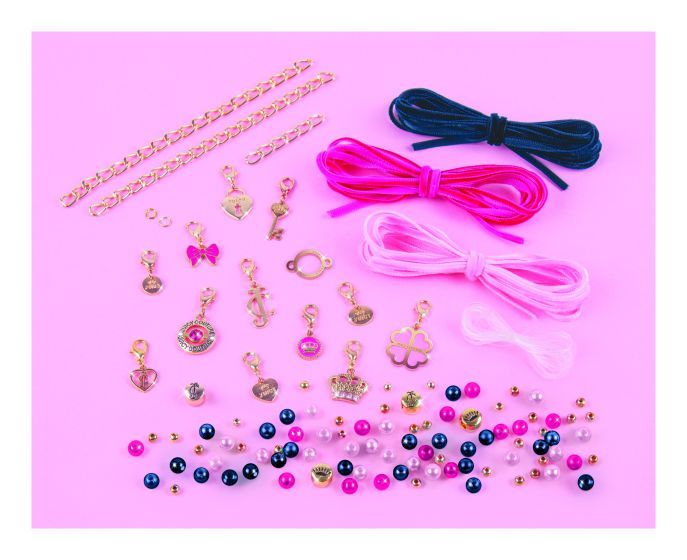 Juicy Couture Charmed by Velvet and Pearls Bracelet Making Kit by Make it Real - Image 3