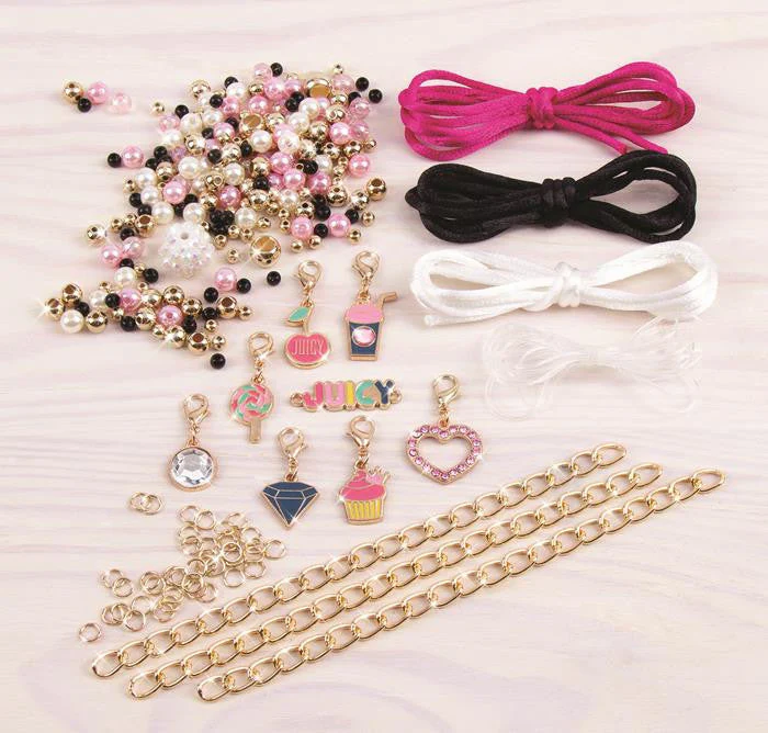 Juicy Couture Mini Pink and Precious Bracelet Making Kit by Make it Real - Image 2
