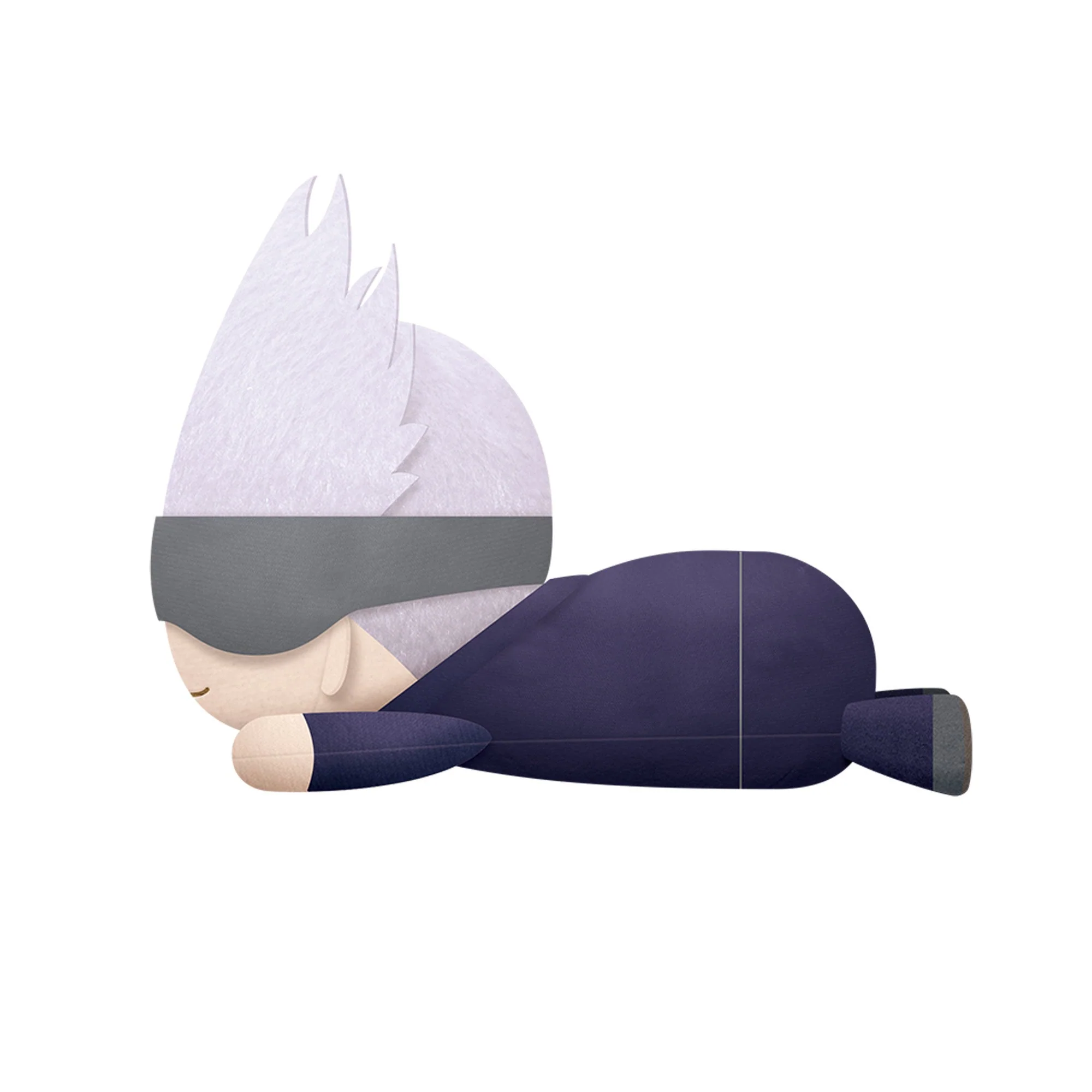 Jujutsu Kaisen Gojo Satoru Lying Down 9" Plush by Banpresto - Image 2