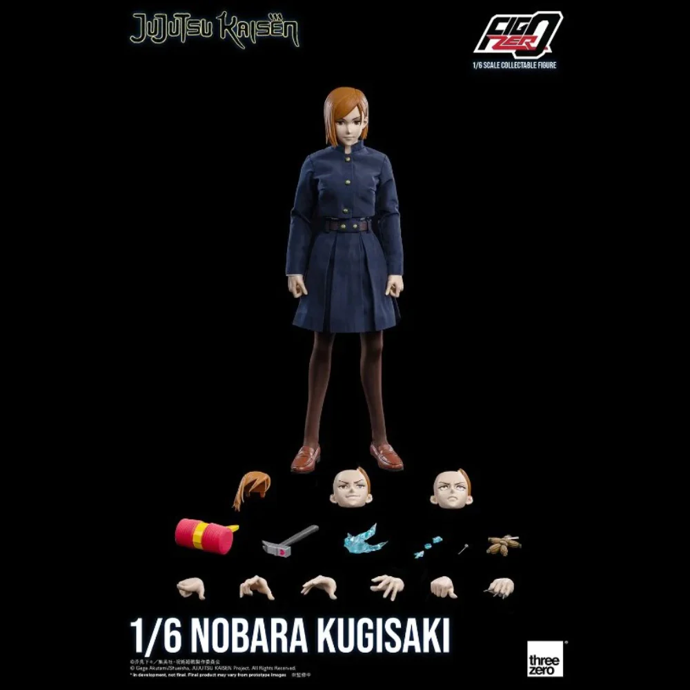 Jujutsu Kaisen Nobara Kugisaki 1/6 Scale FigZero Action Figure by ThreeZero