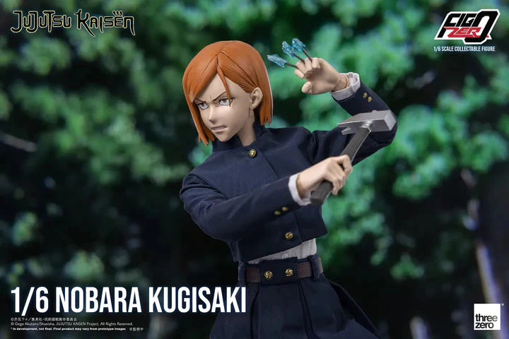 Jujutsu Kaisen Nobara Kugisaki 1/6 Scale FigZero Action Figure by ThreeZero - Image 3