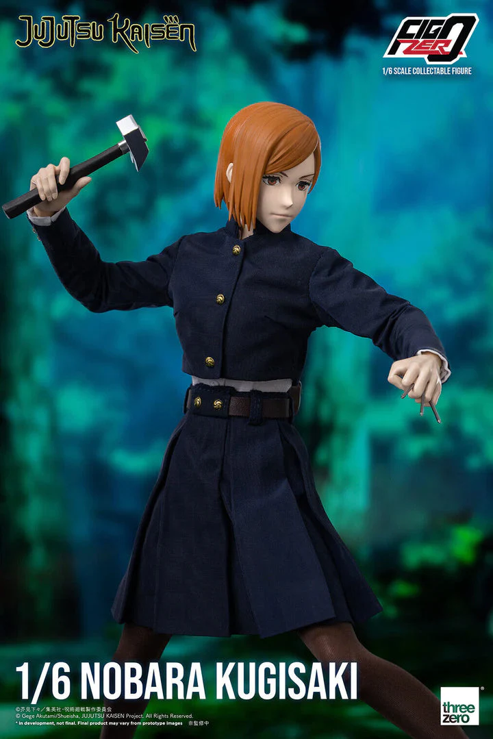 Jujutsu Kaisen Nobara Kugisaki 1/6 Scale FigZero Action Figure by ThreeZero - Image 4