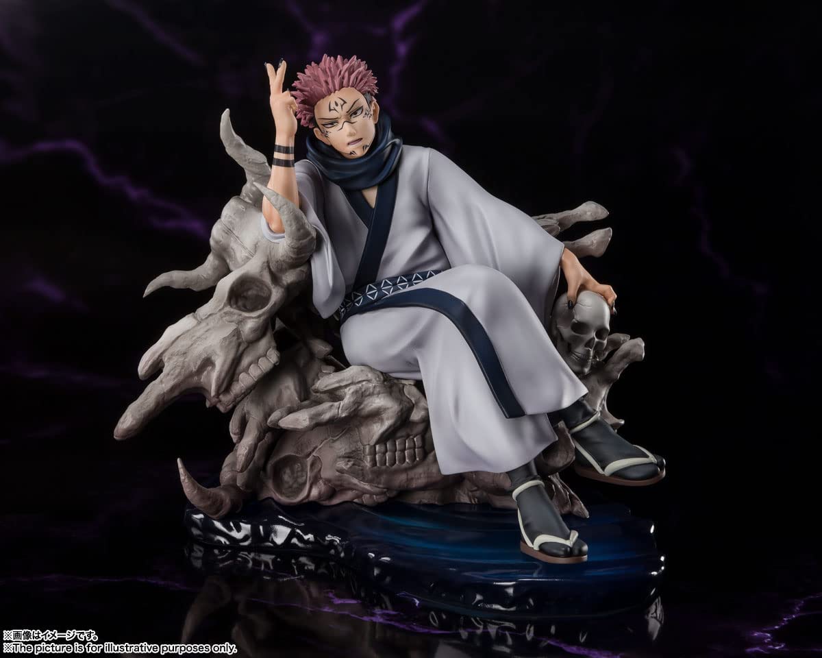 Jujutsu Kaisen Sukuna Figuarts Zero Figure By Bandai Tamashii - Image 3