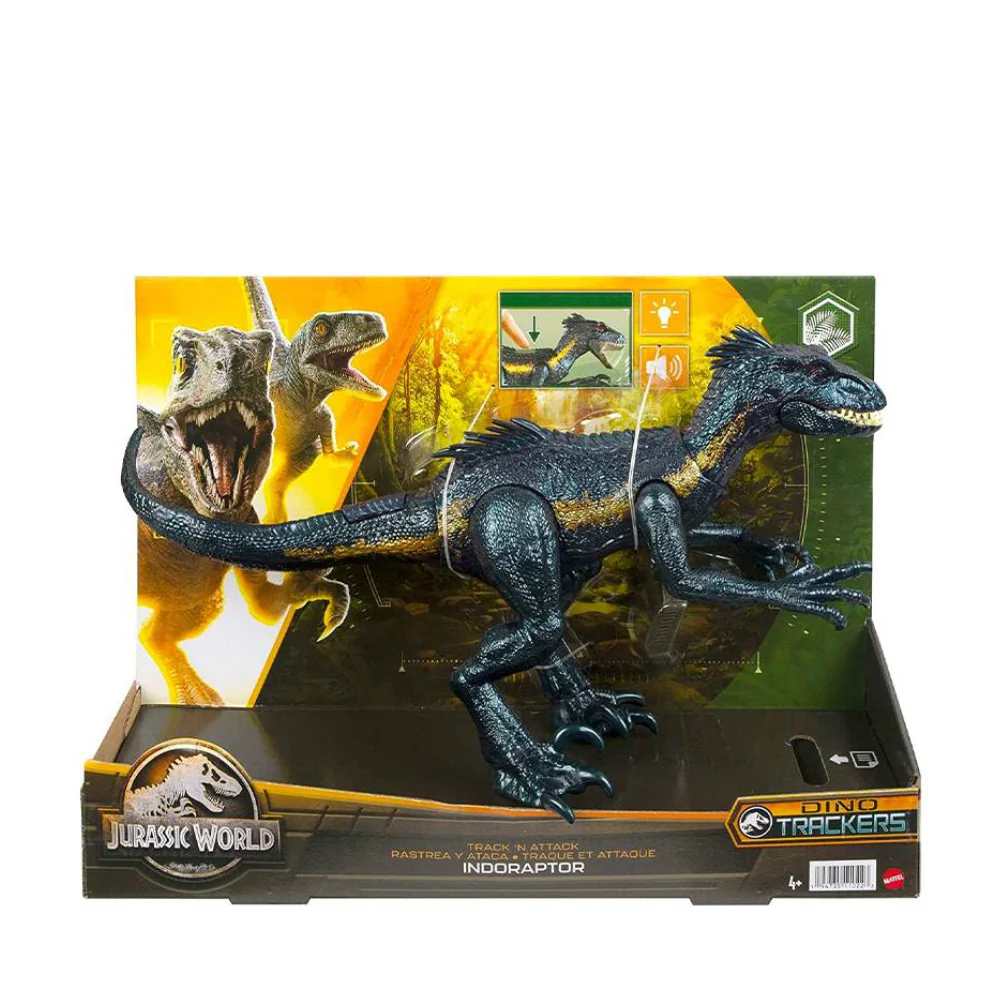 Jurassic World Dominion Track N Attack Indoraptor Action Figure