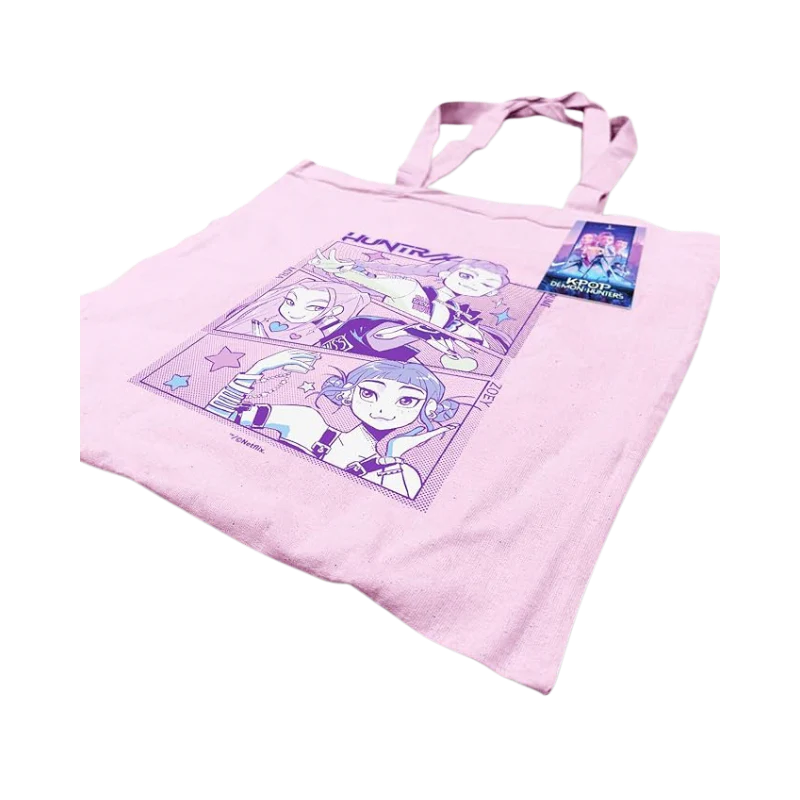 K-Pop Demon Hunters Pink Tote Bag By Pyramid - Image 3