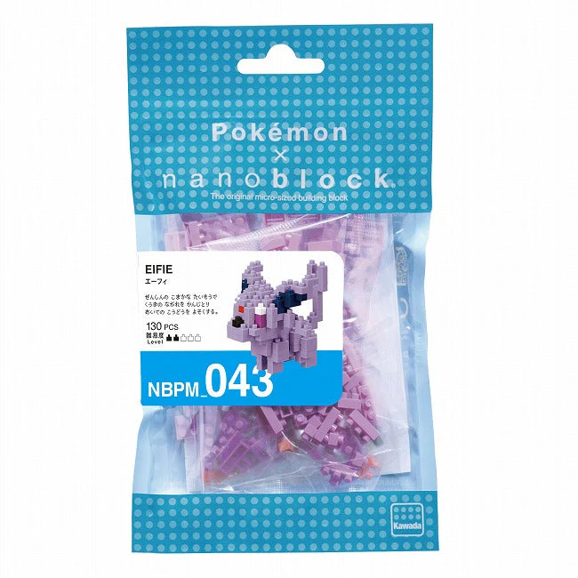 Pokemon Espeon (Eifie) Kawada nanoblock By Bandai Namco - Image 2