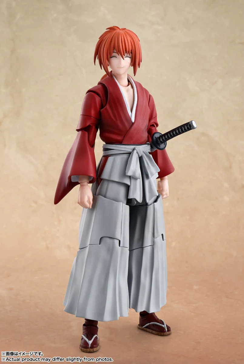 KENSHIN HIMURA Meiji Swordsman Romantic Story S.H. Figuarts Action Figure by Bandai Tamashii - Image 3