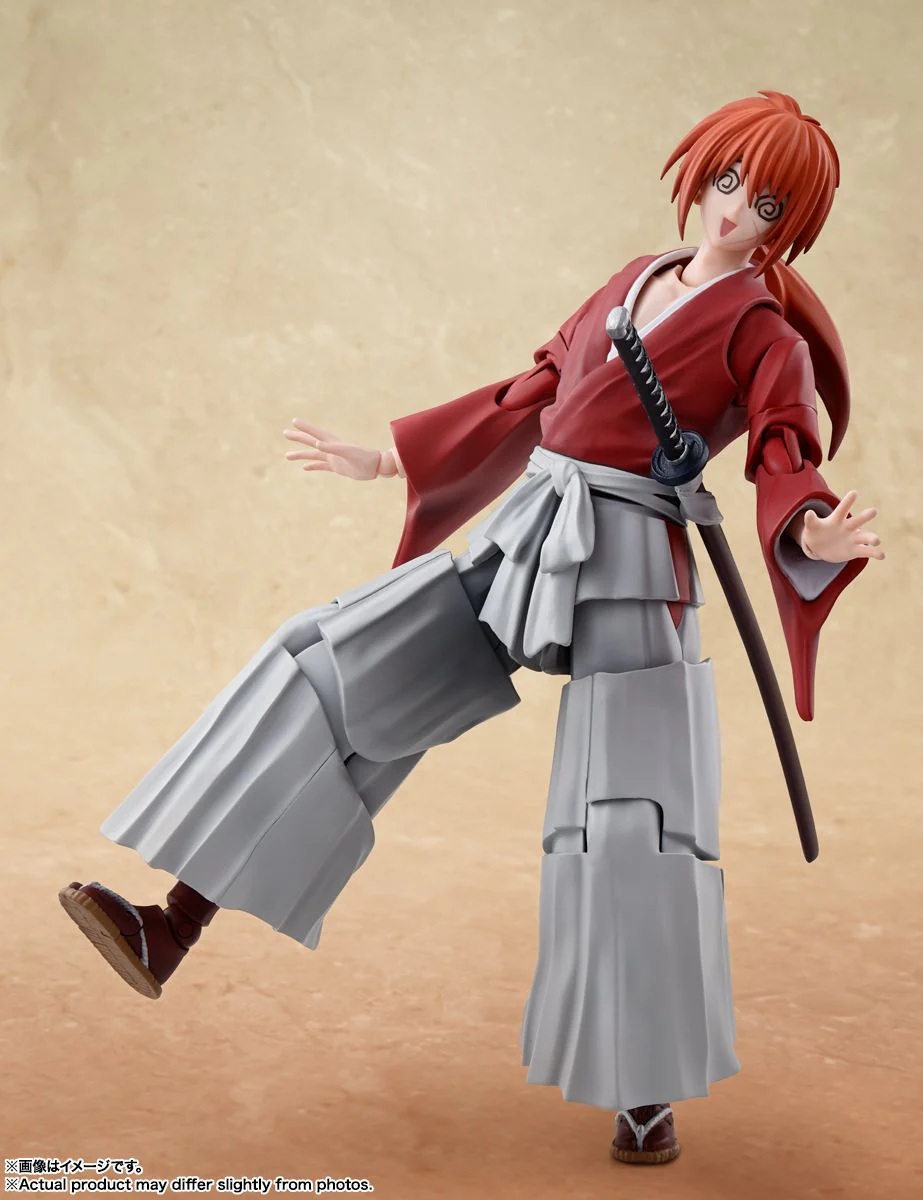 KENSHIN HIMURA Meiji Swordsman Romantic Story S.H. Figuarts Action Figure by Bandai Tamashii - Image 4