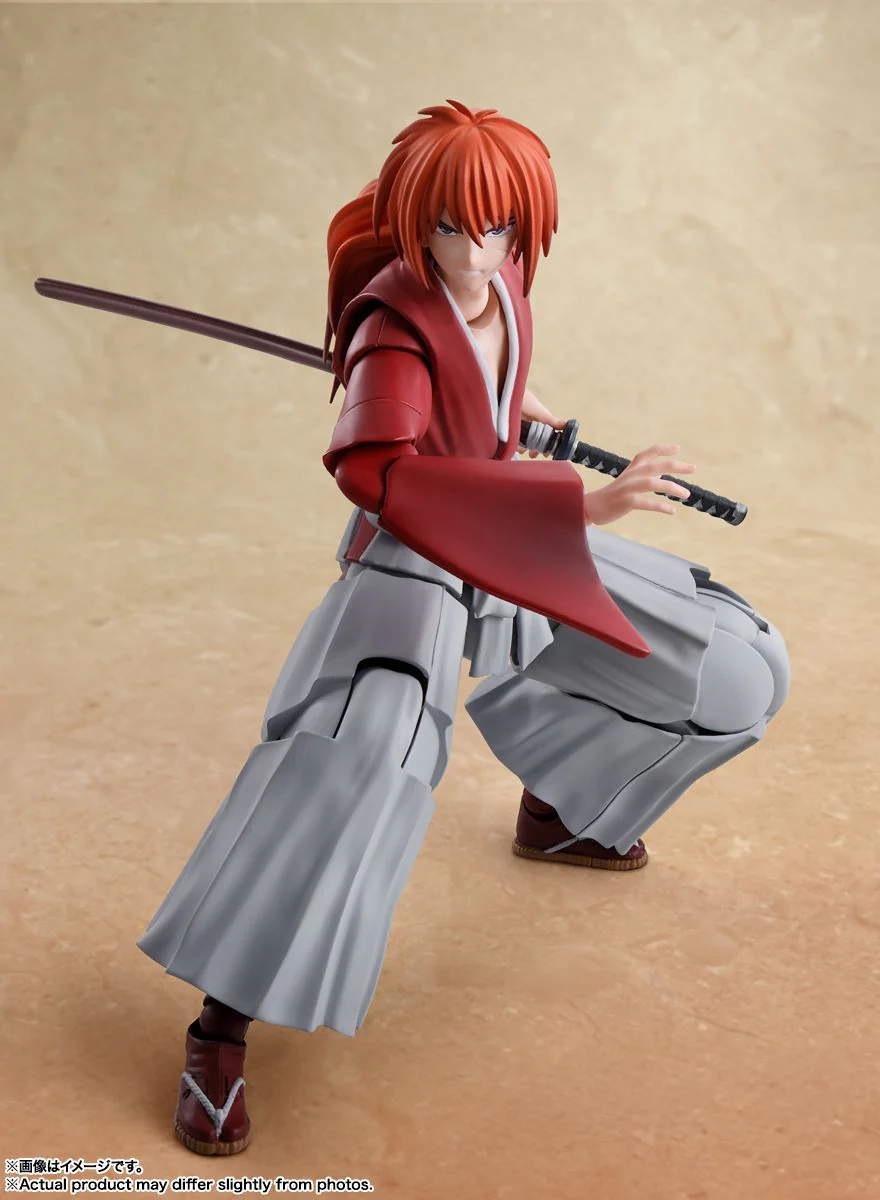 KENSHIN HIMURA Meiji Swordsman Romantic Story S.H. Figuarts Action Figure by Bandai Tamashii - Image 5