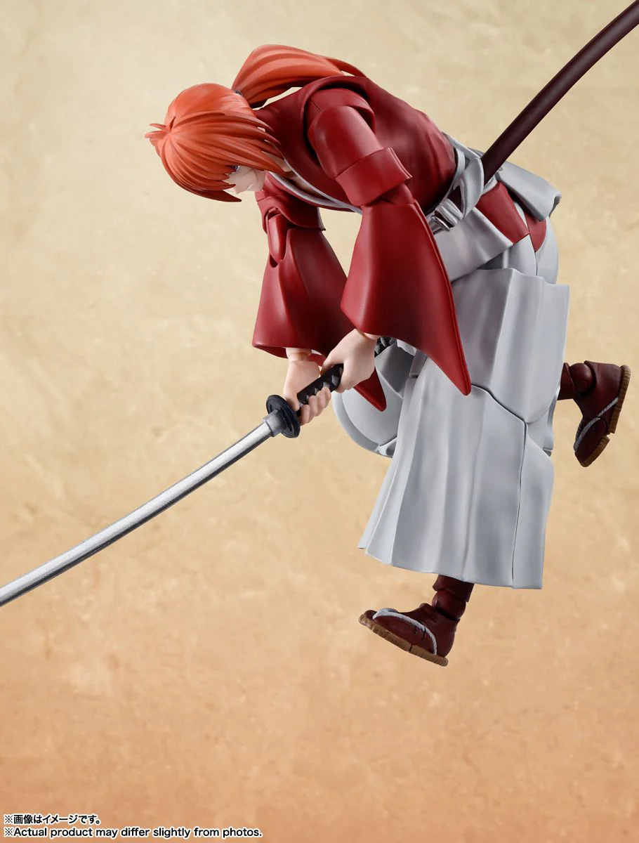 KENSHIN HIMURA Meiji Swordsman Romantic Story S.H. Figuarts Action Figure by Bandai Tamashii - Image 6