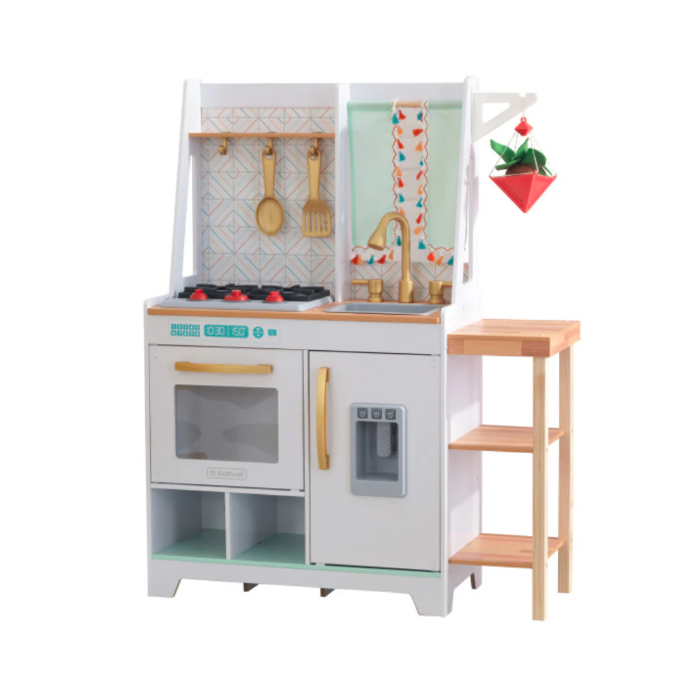 Boho Bungalow Wooden Play Kitchen By Kidkraft