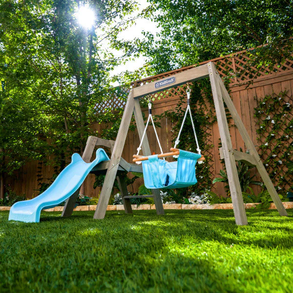 First Play Wooden Swing Set By Kidkraft - Image 4