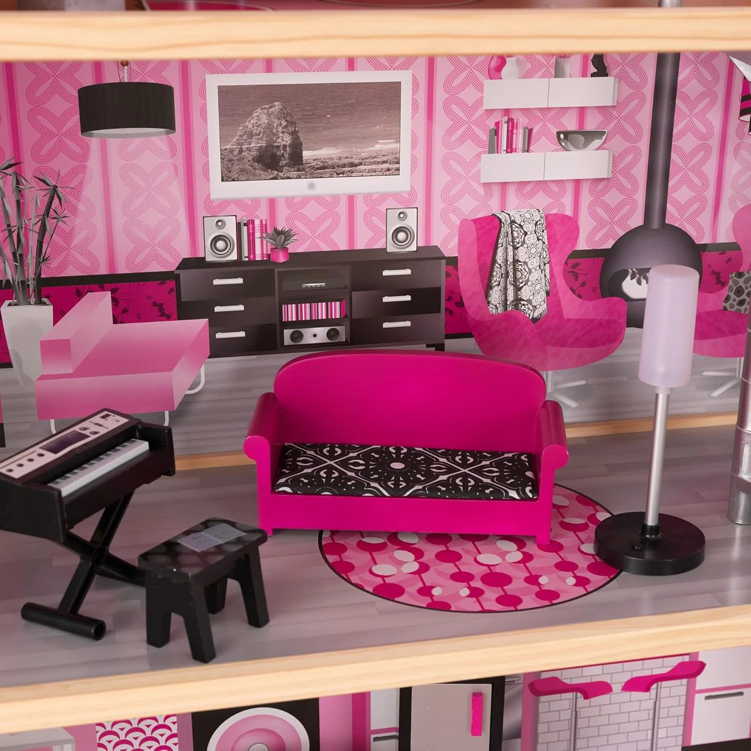 Shimmer Mansion Dollhouse By Kidkraft - Image 5