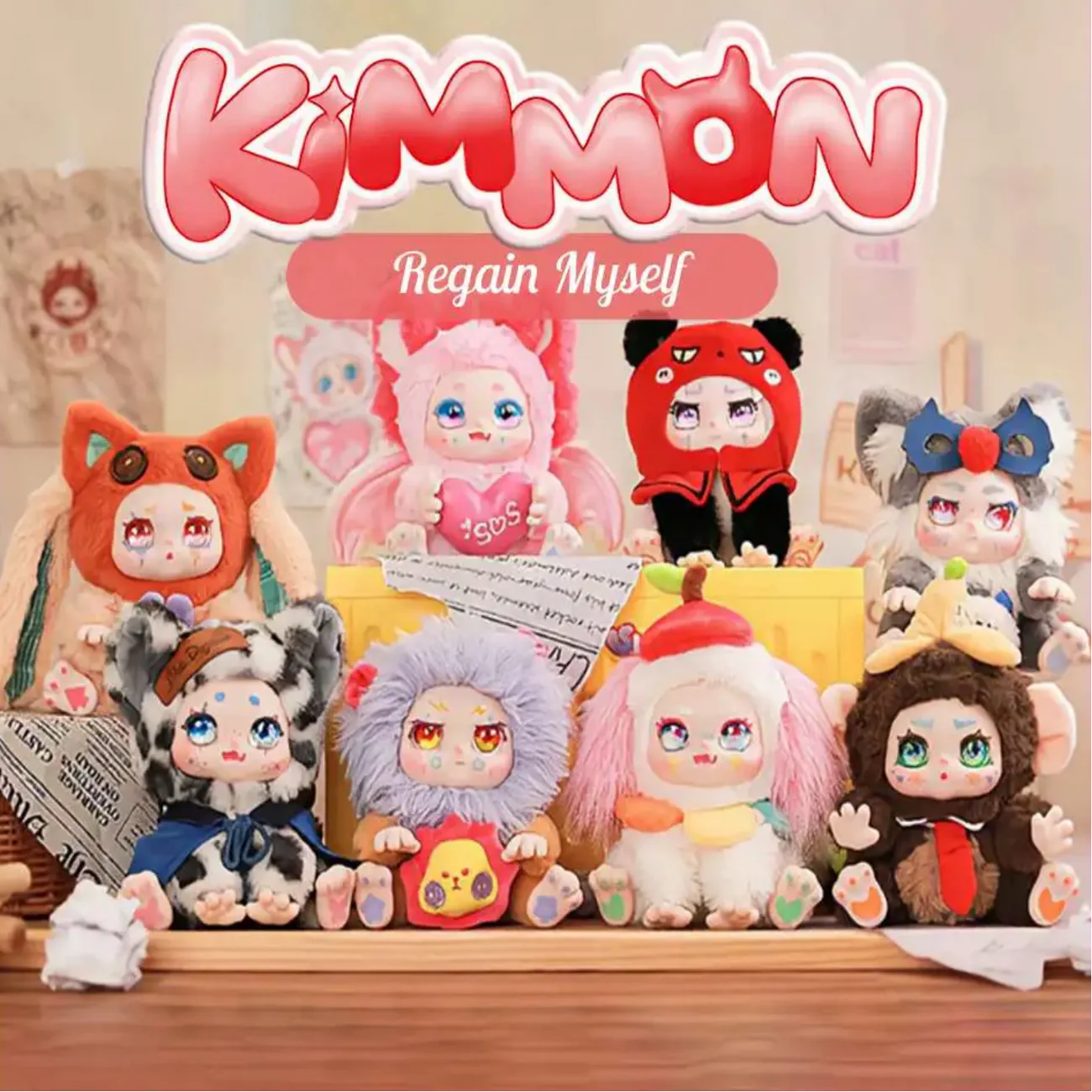 Regain Myself Blind Box - Plush Pendant By Kimmon - Image 3