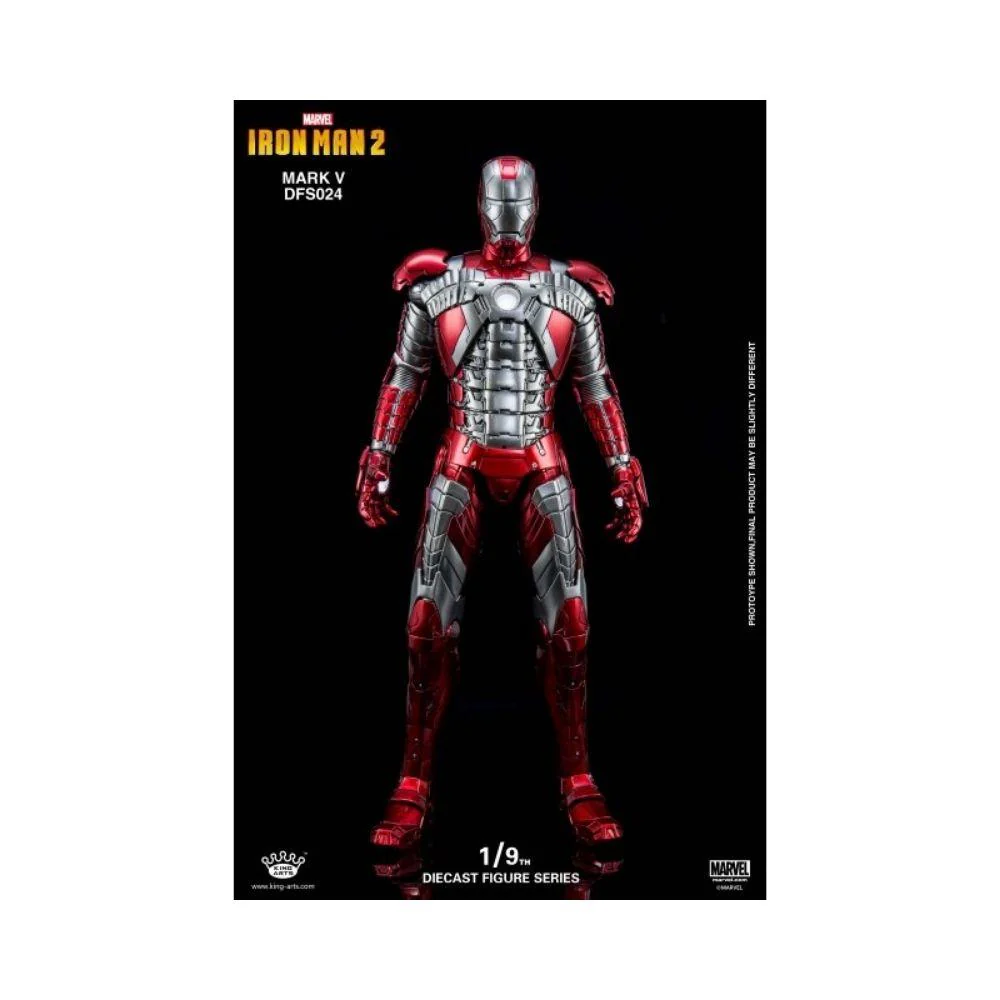 King Arts : Marvel - Diecast Iron Man 2 Mark V