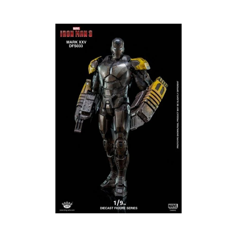 King Arts : Marvel - Diecast Iron Man 3 Mark XXV