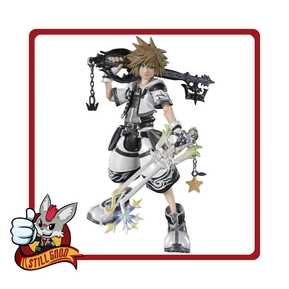 Disney Kingdom Hearts No. 1 Sora Action Figure [Damaged Box]