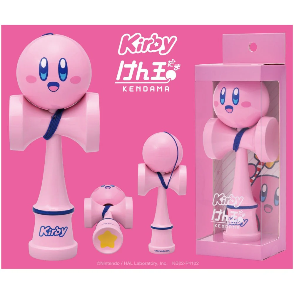 Kirby's Dream Land Cup and Ball Japanese Kendama By San - ei - Image 2