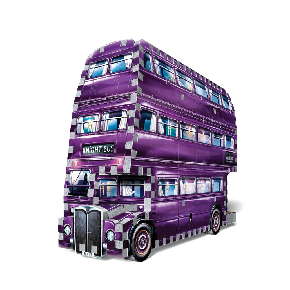Knight bus - 130 pieces - puzzle 3D Wrebbit - Harry Potter