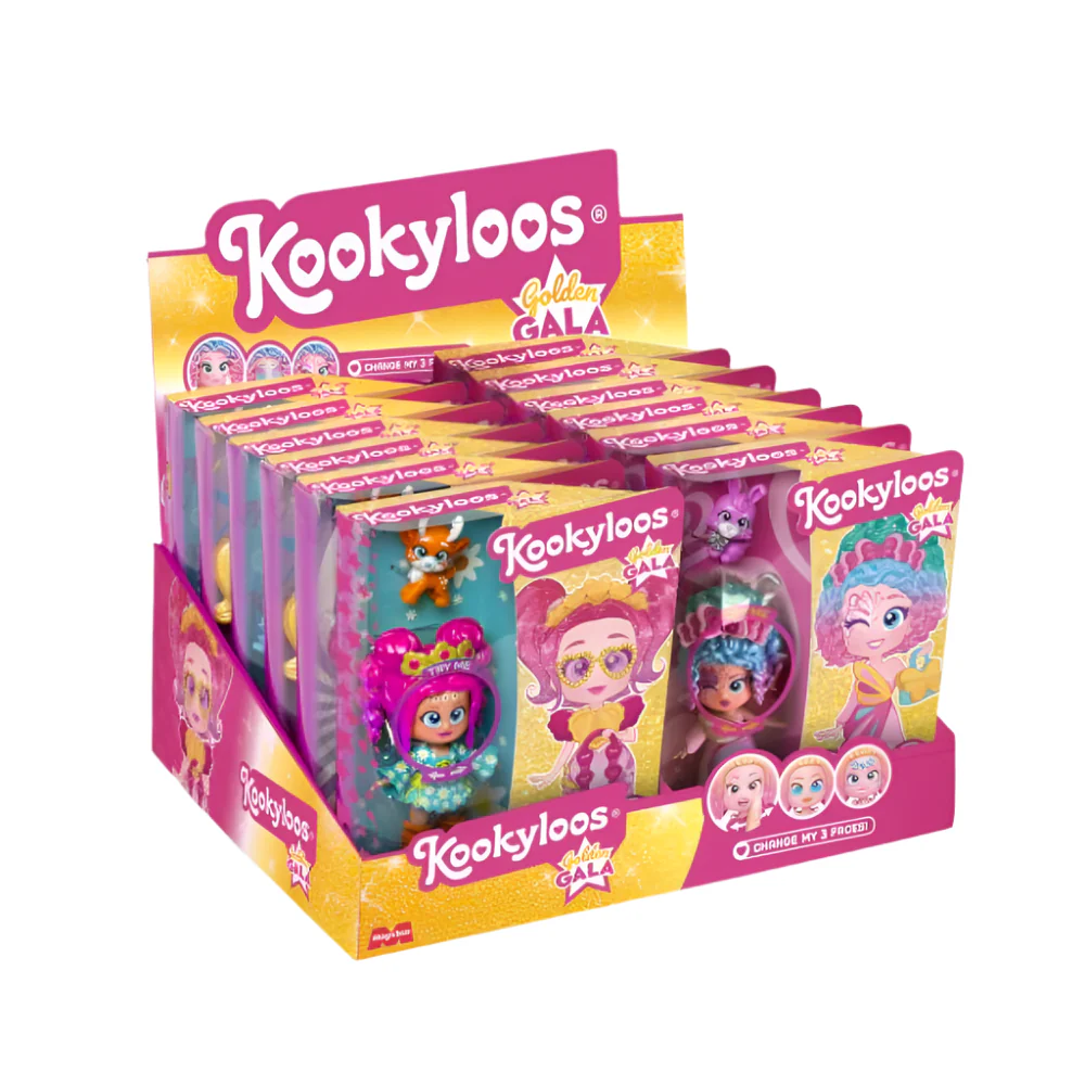 KOOKYLOOS GOLDEN GALA - Dolls Asst.8 - Display 2x12 (V.0) (1PC Random) - Image 2