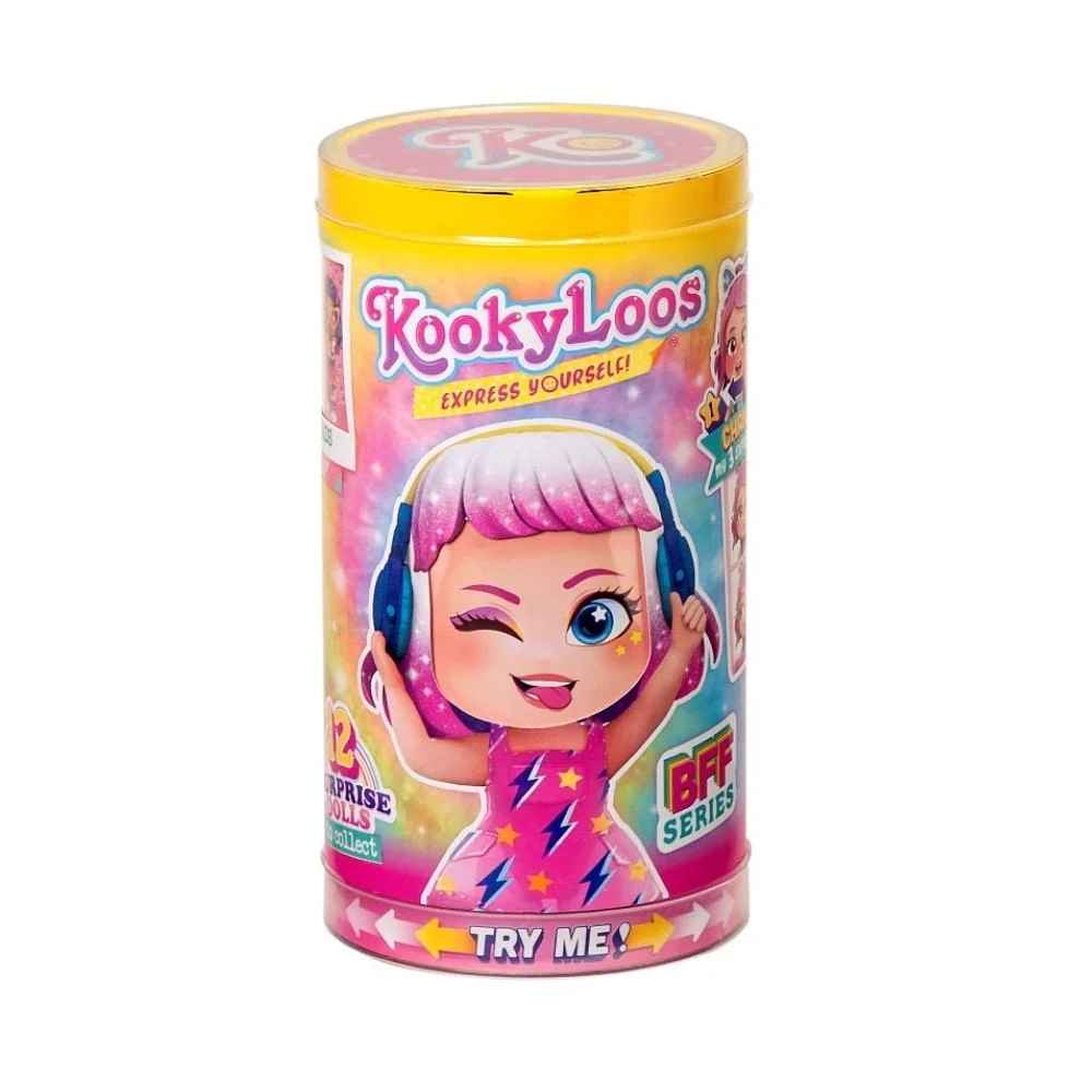 KOOKYLOOS BFF Series - Collectible Surprise Doll with Fashion Accessories