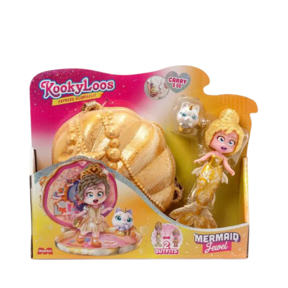 KookyLoos - Kooky Mermaids Jewel Play Set
